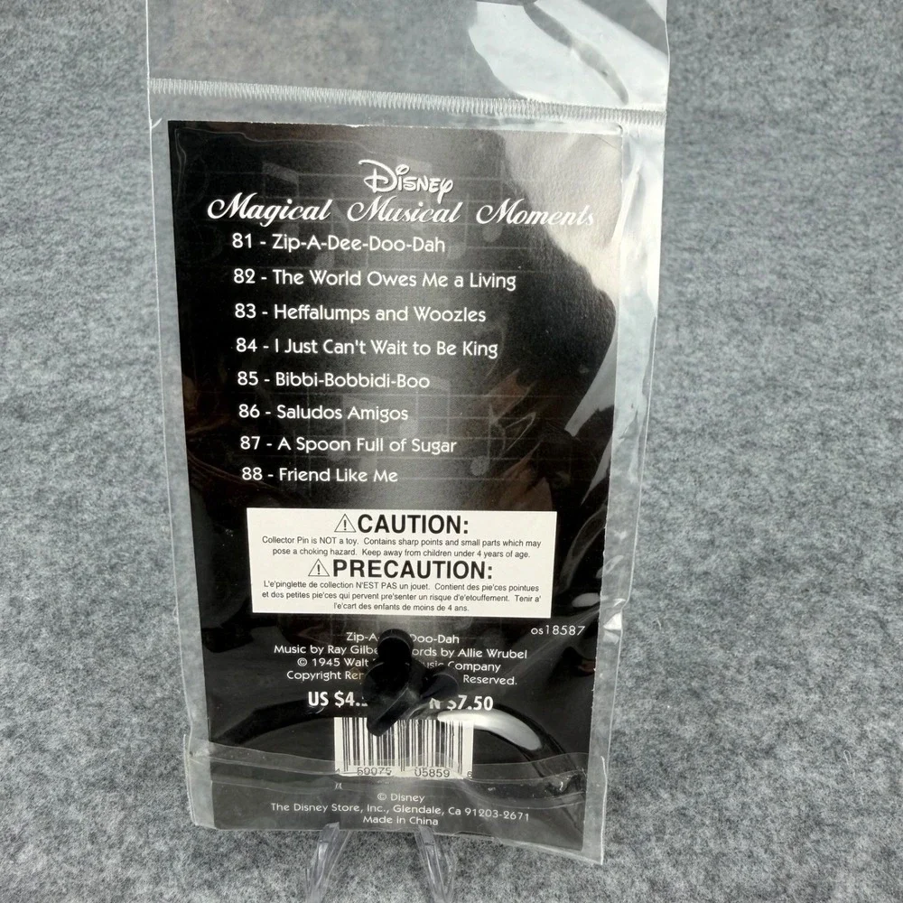 Disney Store Magical Musical Moments Pin #87 A Spoon Full of Sugar Mary Poppins
